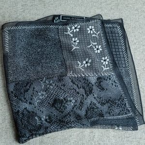 Halston Sheer Silk vintage scarf